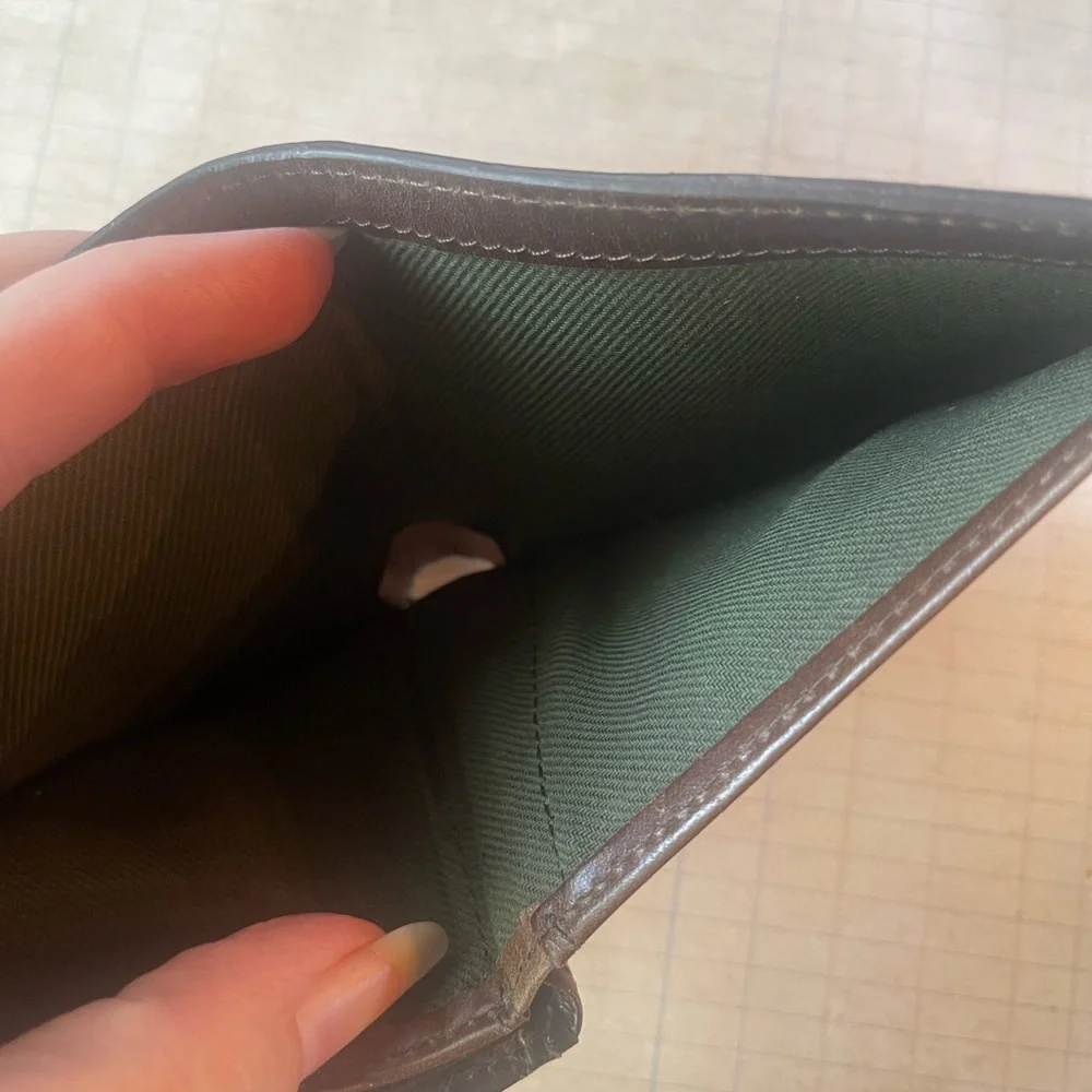 Fossil Men's Brown Leather Wallet